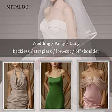 MITALOO Silicone Sticky Bra for Effortless Comfort and Style