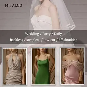 MITALOO Silicone Sticky Bra for Effortless Comfort and Style