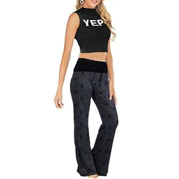 Gracyoga Women's Comfy Pajama Pants - Breathable, Soft & Stylish Lounge Wear