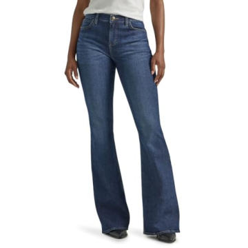 Lee Women's Flare Jean - Mid Rise, Size 16, Inner Strength