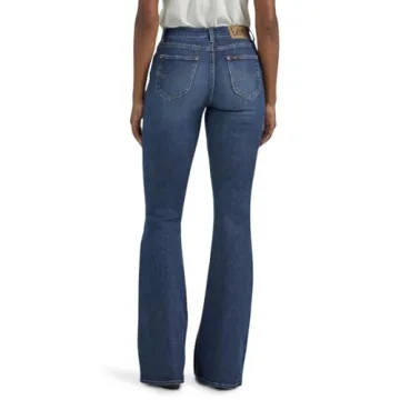 Lee Women's Flare Jean - Mid Rise, Size 16, Inner Strength