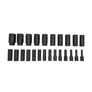 Genius Tools 25 Piece Deep Impact Socket Set TF-425MD