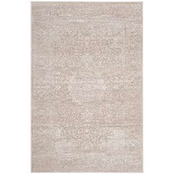 SAFAVIEH Carnegie Collection Accent Rug - 4' x 6', Light Beige & Cream, Vintage Distressed Design, N...