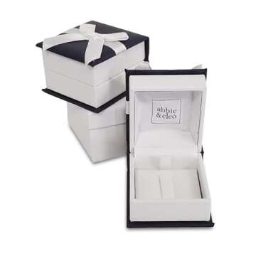 Abbie+Cleo Womens Oval Cut Yellow-Orange Citrine and White Topaz Gemstone Wide Band Ring in Yellow Gold Flash Plated Sterling Silver, Size 5