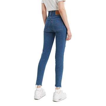 Levi's Women's Mile High Super Skinny Jeans, Quebec storm, 24 (US 00)