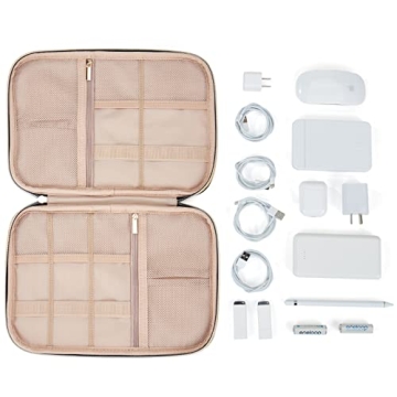 NISHEL Travel Cord Organizer Case for Tech Essentials