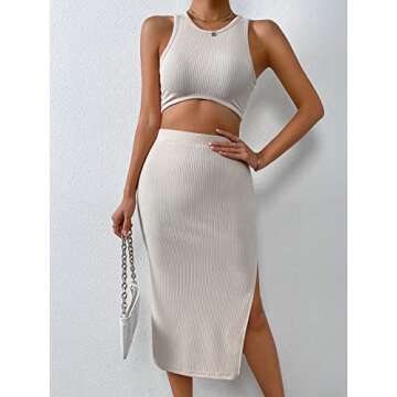 Stylish COZYEASE Women's 2 Piece Outfit for Any Occasion