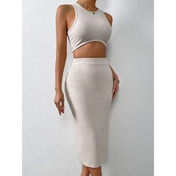 Stylish COZYEASE Women's 2 Piece Outfit for Any Occasion