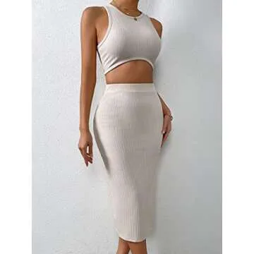 Stylish COZYEASE Women's 2 Piece Outfit for Any Occasion