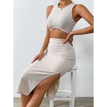 Stylish COZYEASE Women's 2 Piece Outfit for Any Occasion