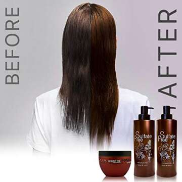 BINGO Moroccan Argan Oil Shampoo & Conditioner Set for All Hair