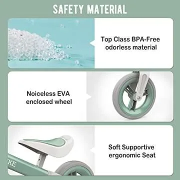 Bobike Toddler Balance Bike for Kids Age 1 to 6 Adjustable