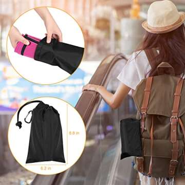 FINPAC Luggage Cup Holder for Travel Convenience