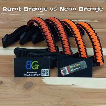 Universal Paracord Headrest Grab Handles for Safety