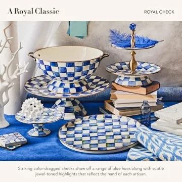 Mackenzie-Childs Enamel Bowl for Stylish Serving