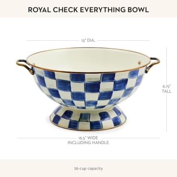 Mackenzie-Childs Enamel Bowl for Stylish Serving