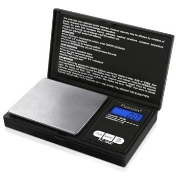 Fuzion Digital Pocket Scale Precision 1000g/0.1g - Your Essential Weighing Companion