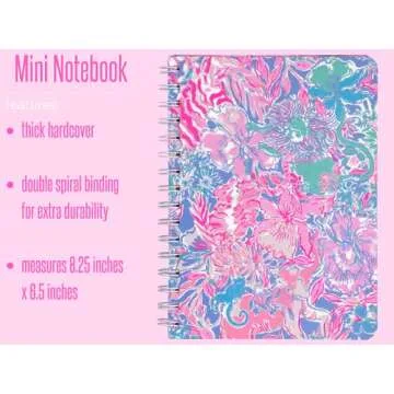 Lilly Pulitzer Mini Spiral Notebook - Stylish & Functional