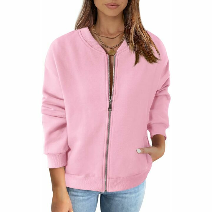 Women's Zip Up Sweatshirts with Pockets