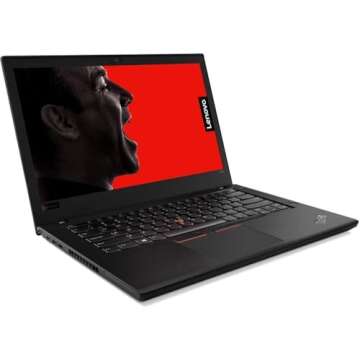 Lenovo ThinkPad T480 14" FHD Business Laptop - Core i7, 16GB RAM, 512GB SSD, Windows 11 Pro (Renewed...