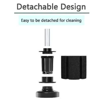 AQUANEAT 3 Pack Aquarium Bio Sponge Filter Breeding Fry Betta Shrimp Nano Fish Tank (Small up to 10Gal)