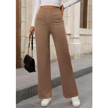 PRETTYGARDEN Women's Comfort Fit High Waisted Dress Pants