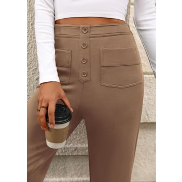 PRETTYGARDEN Women's Comfort Fit High Waisted Dress Pants