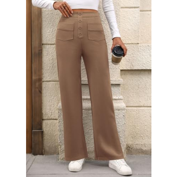 PRETTYGARDEN Women's Comfort Fit High Waisted Dress Pants