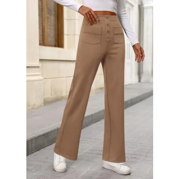 PRETTYGARDEN Women's Comfort Fit High Waisted Dress Pants