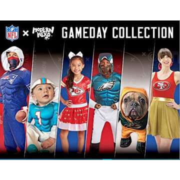 MODERN HERO Indianapolis Colts Girl's NFL MVP Tailgate Tutu Dress Costume, Size Medium