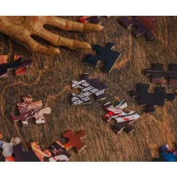 Monster Mayhem 1000-Piece Jigsaw Puzzle by Rachid Lotf | Fun Brain Teaser, Toys & Games | 28 x 20 Inches