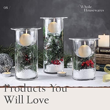 Mini Cloche Glass Dome Set of 3 for Elegant Display