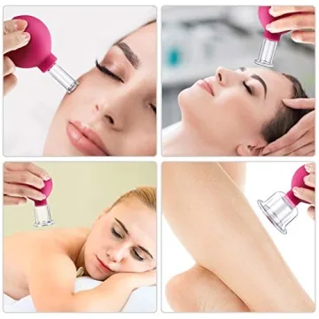 CFHBF 4 Size Facial Cupping Set for Youthful Skin