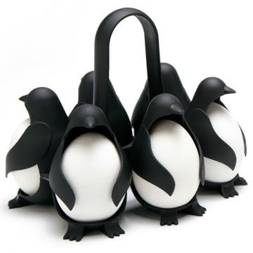 Peleg Design Penguin Egg Holder for Boiling & Storing Eggs