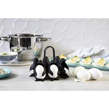 Peleg Design Penguin Egg Holder for Boiling & Storing Eggs