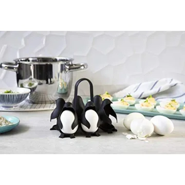 Peleg Design Penguin Egg Holder for Boiling & Storing Eggs