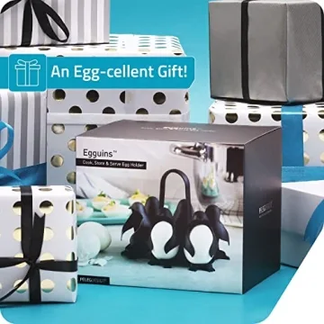 Peleg Design Penguin Egg Holder for Boiling & Storing Eggs
