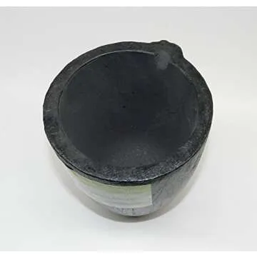 Salamander CRUIBLES A-8 Clay Graphite Melting Crucible Furnace MELT Silver Brass (LZ 8 UPS 10X10X10) NOVELTOOLS