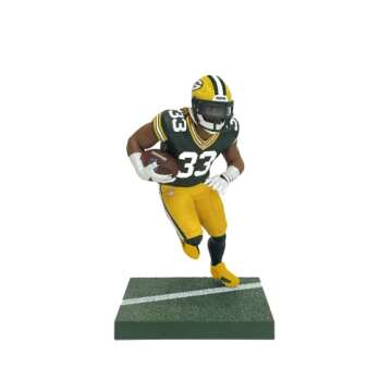 Imports Dragon NFL Aaron Jones 6" Action Figure - Green Bay Packers