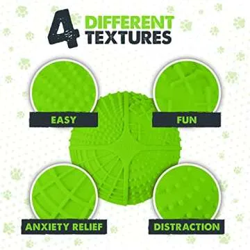 Mighty Paw Interactive Dog Lick Bowl, BPA-Free Silicone, Anxiety Relief, Dishwasher Safe, 2 Modes, 4 Textures, Dental Health