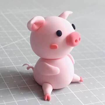 BOHS Pink Modeling Foam Clay - Safe, Air Dry, Versatile Crafting