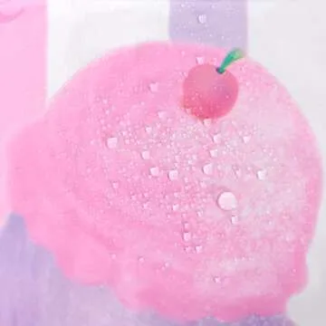 WERNNSAI Ice Cream Party Table Cover - 2PCS 54” X 108” Disposable Rectangular Plastic Tablecloth Ice Cream and Popsicle Themed Party Supplies Kids Girls Birthday Baby Shower Wedding Party Decorations