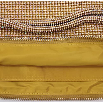 Rhinestone Hobo Bag Sparkly Evening Handbag for Women