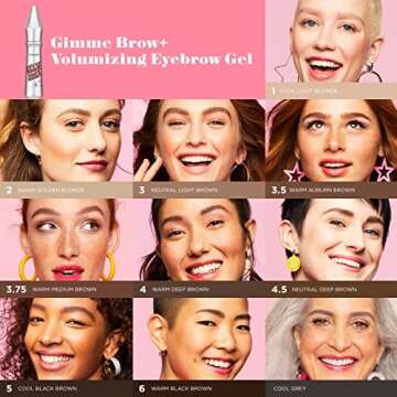Benefit Gimme Brow+ Volumizing Fiber Gel for Perfect Brows