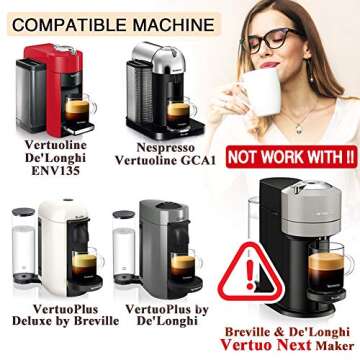 Reusable Vertuoline Capsules for Rich Coffee Enjoyment