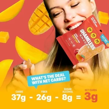 Shameless Snacks Chili Mango Fire - Low Carb Gummies