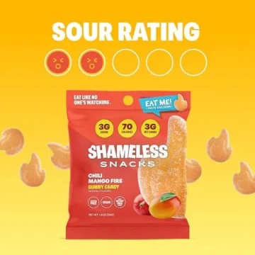 Shameless Snacks Chili Mango Fire - Low Carb Gummies