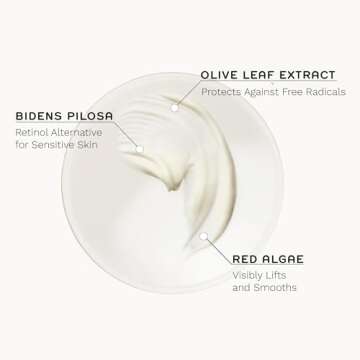 REN Clean Skincare - Bio Retinoid Youth Cream - Natural Retinol Alternative Firming Face Moisturizer for Sensitive Skin, Cruelty-Free & Vegan, 1.7 fl oz