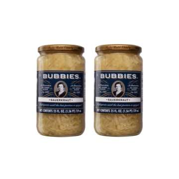 Bubbies Sauerkraut, 25 Fl Oz (Pack of 2)
