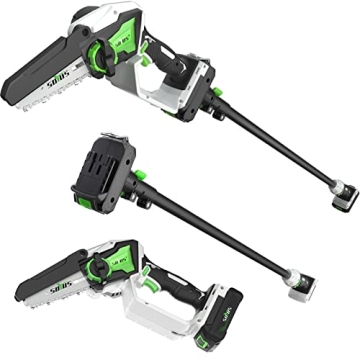 SOYUS Cordless Pole Saw & Mini Chainsaw - Powerful & Convenient